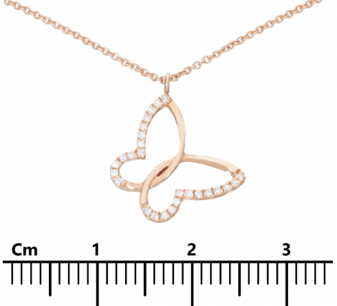 Van Cleef K14 Rose Gold Medium Necklace